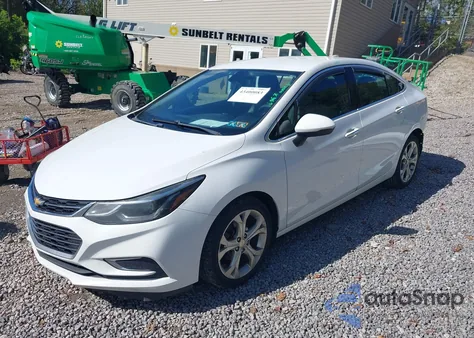 2017 Chevrolet Cruze Premier Auto из США, поврежденный, VIN 1G1BF5SM2H7229912